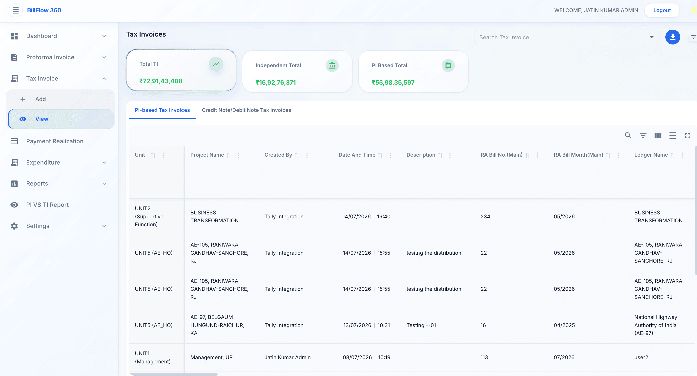 Tally Integration — BillFlow 360 feature preview